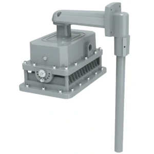 Explosion-proof lights pole mount