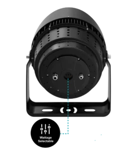 LED sports light fixture for stadium and sports field lighting