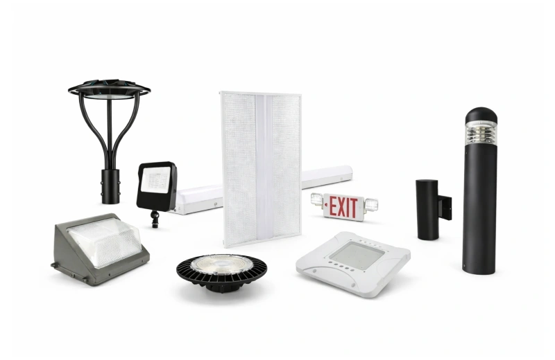 Commercial and industrial lighting product collection